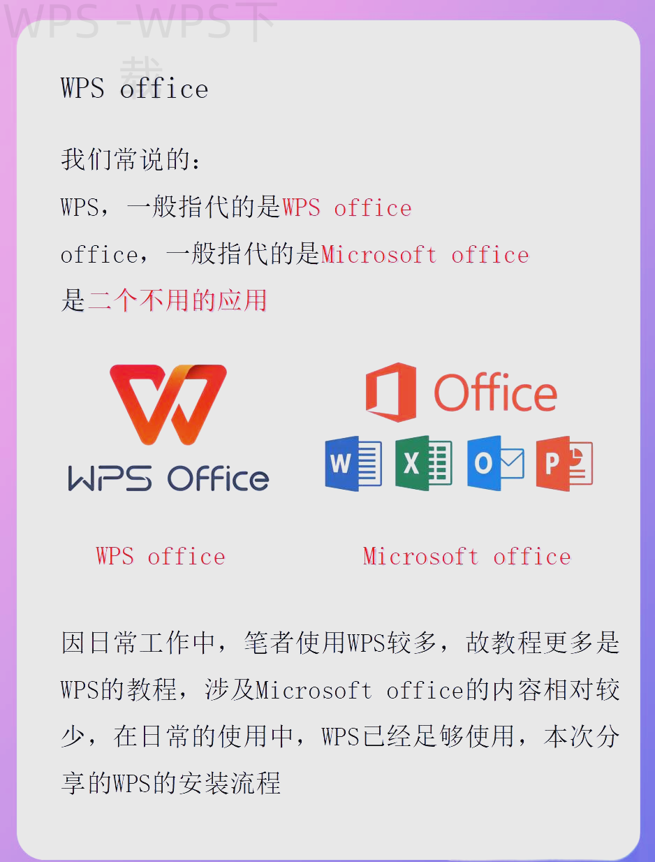 wps office下载官网怎么找？ 二